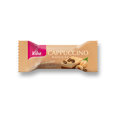 Viba Cappuccino Nougat Beutel, 100 g