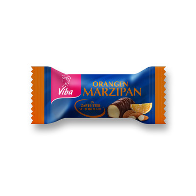 Viba Edel-Marzipan Orange Zartbitter Mini, 1,1 kg