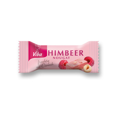 Viba Himbeer-Nougat mit Crunch, 100 g