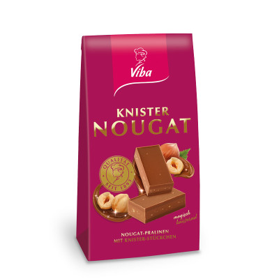 Viba Knister-Nougat Beutel, 100 g