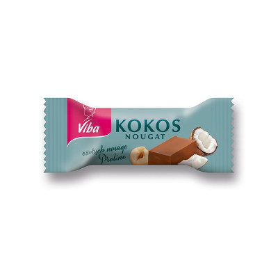 Viba Kokos Nougat Beutel, 100 g