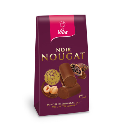 Viba Noir Nougat Beutel, 100 g