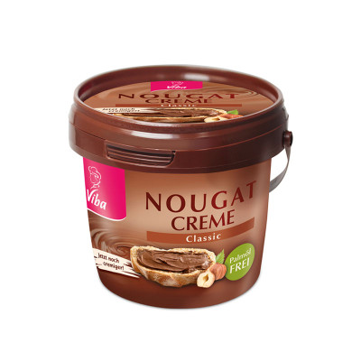 Viba Nougat Creme Classic Palmölfrei, 375 g