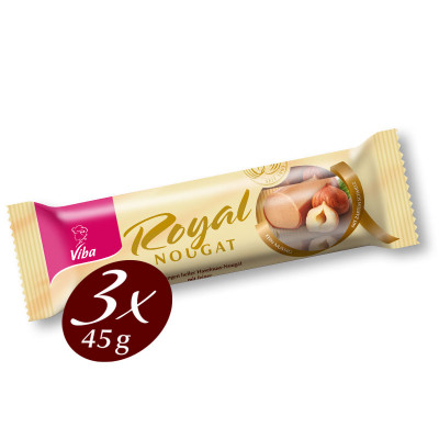 Viba Royal Nougat Jumbo 3er Pack, 135 g