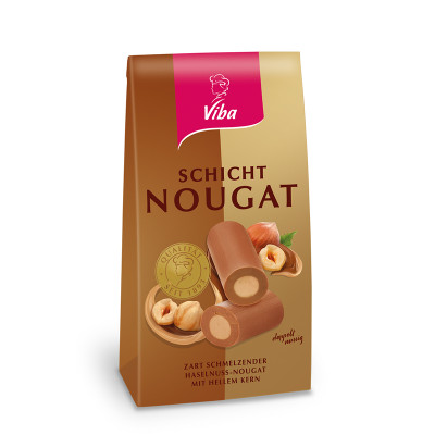 Viba Schicht-Nougat Beutel, 100 g