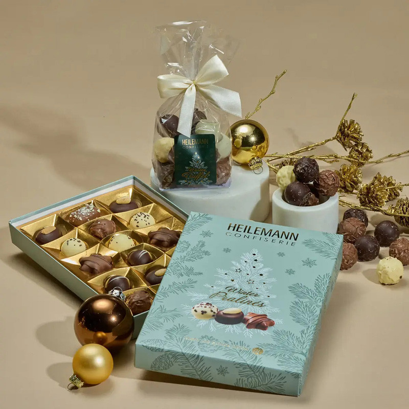 Heilemann Winter Pralinen und Trüffel Set, 590 g