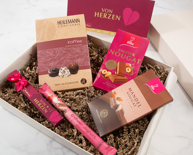 Geschenkbox Von Herzen, 389 g