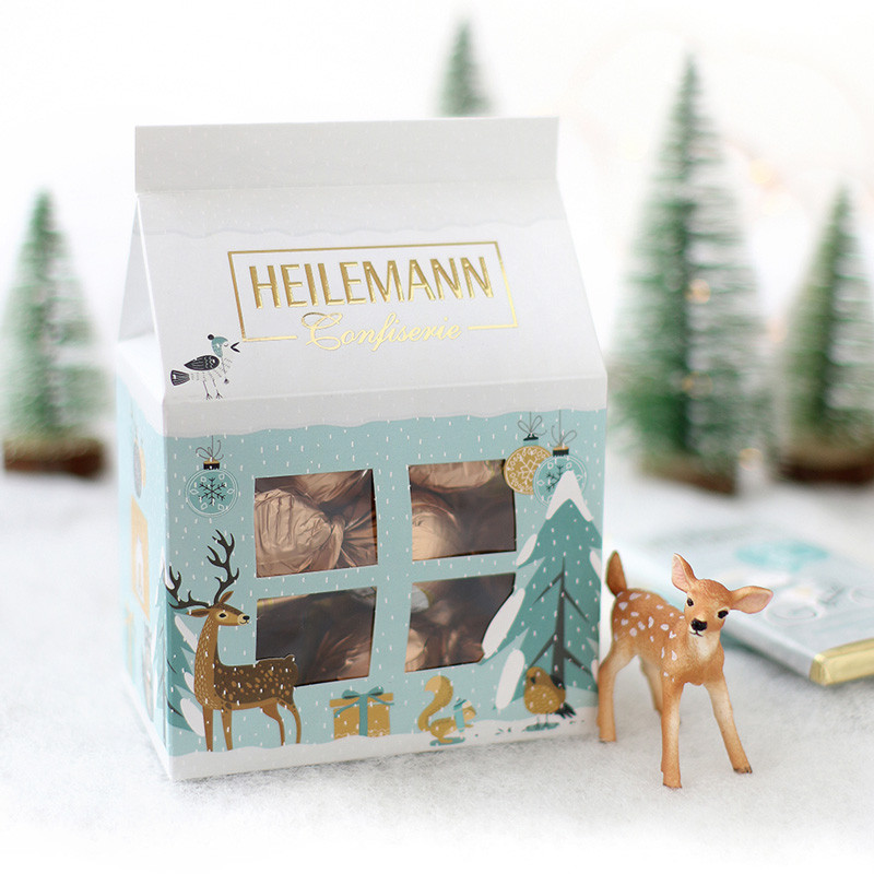 Heilemann Winterhaus mit Praliné-Kugeln, 150 g