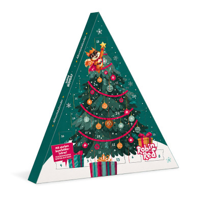 Viba Adventskalender Robin Reds "Weihnachtsmission", 230 g