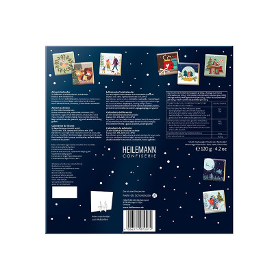 Heilemann Adventskalender Weihnachtshaus, 120 g