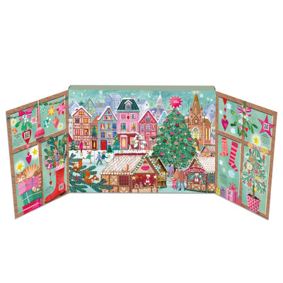 Viba Adventskalender Weihnachtsmarkt, 245 g