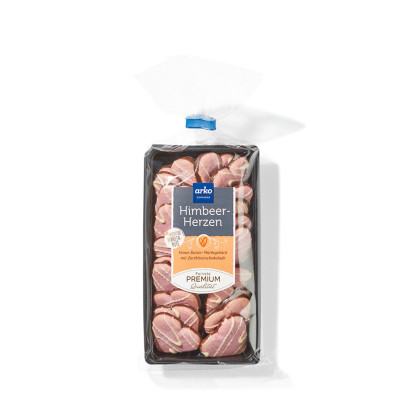 arko Himbeer-Herzen, 85 g