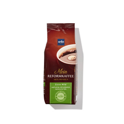arko Reformkaffee extramild Softbag, gemahlen, 250 g