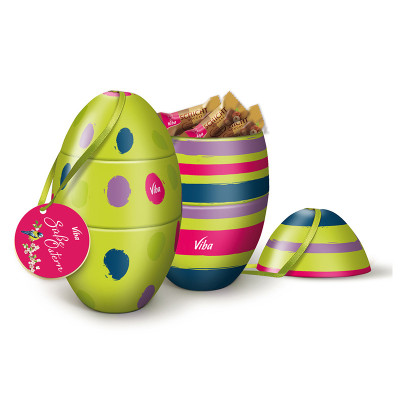 Viba Osterei aus Blech Süße Ostern, 80 g