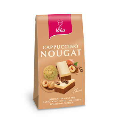 Viba Cappuccino Nougat Beutel, 100 g