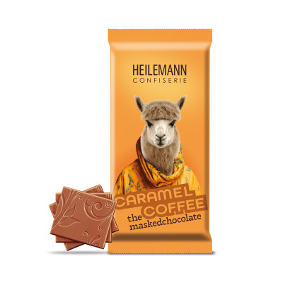 Heilemann Caramel Coffee Edelvollmilch-Schokolade, 37 g