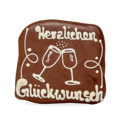 Confiserie Schokolade Herzlichen Glückwunsch, 35 g