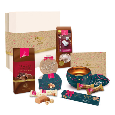 Viba Geschenkbox Frohes Fest, 350 g