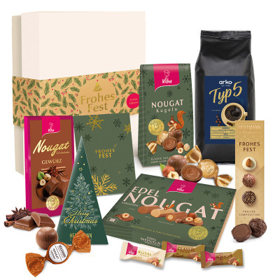Geschenkbox Große Weihnachtsvielfalt, 725 g