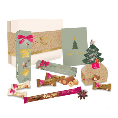Viba Geschenkbox Weihnachtliche Genussmomente, 170 g