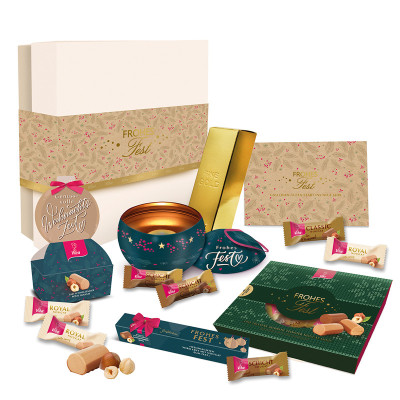 Viba Geschenkbox Weihnachtszauber, 340 g