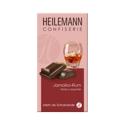 Heilemann Jamaika-Rum-Trüffel in Edelbitter-Schokolade, 100 g