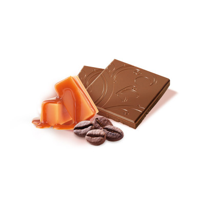 Heilemann Kaffee Karamell Edelvollmilch Schokolade, 80 g