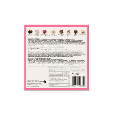 Heilemann Mini Pralinen pink, 91 g