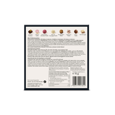 Heilemann Mini Pralinen schwarz, 91 g