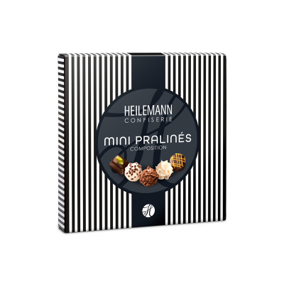 Heilemann Mini Pralinen schwarz, 91 g