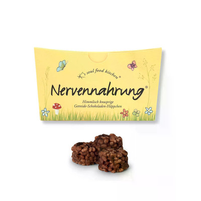 Nervennahrung Getreide-Schokoladen-Häppchen, 125 g