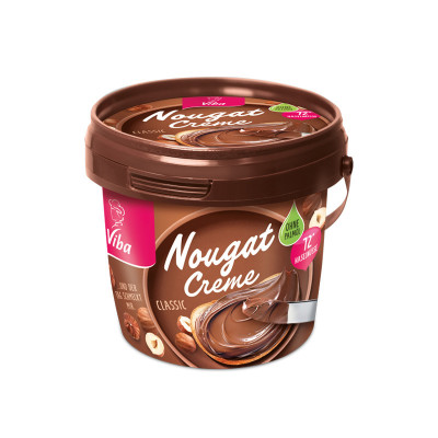 Viba Nougat Creme Classic Palmölfrei, 375 g