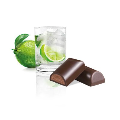 Heilemann Stick Gin-Limette Edelbitter-Schokolade, 40 g