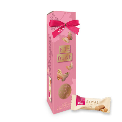 Viba Genusszeit Butterfly "FÜR DICH" mit hellem Nougat, 60 g