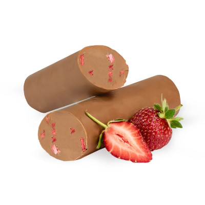 Viba Nougatstange "Erdbeere", 250 g