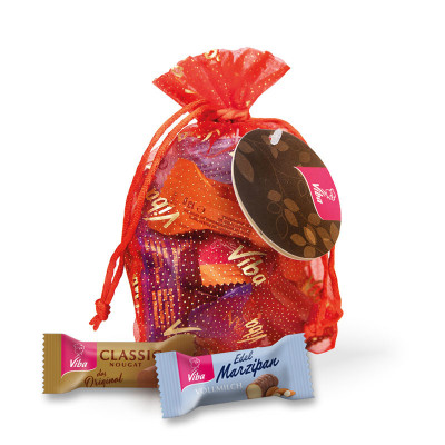 Viba Organzabeutel groß mit 12 Minis, 130 g