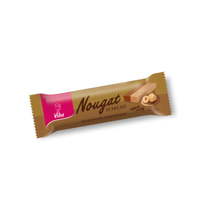 Viba Schicht-Nougat Riegel, 40 g