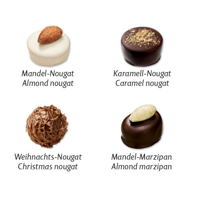 Heilemann Weihnachts-Pralinen Frohes Fest, 50 g