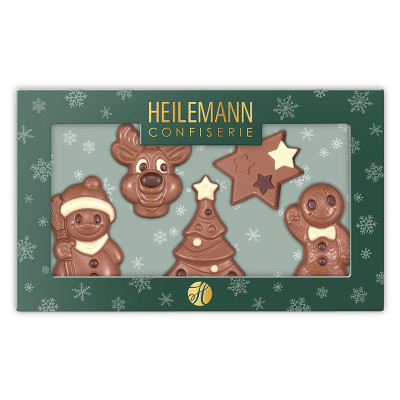 Heilemann Geschenkpackung Weihnachtsfiguren, 100 g