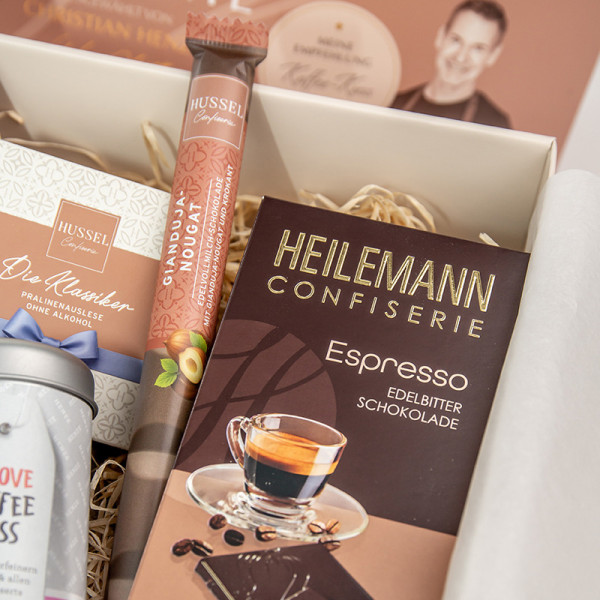 Geschenkbox Genussmomente - Blick in die Box