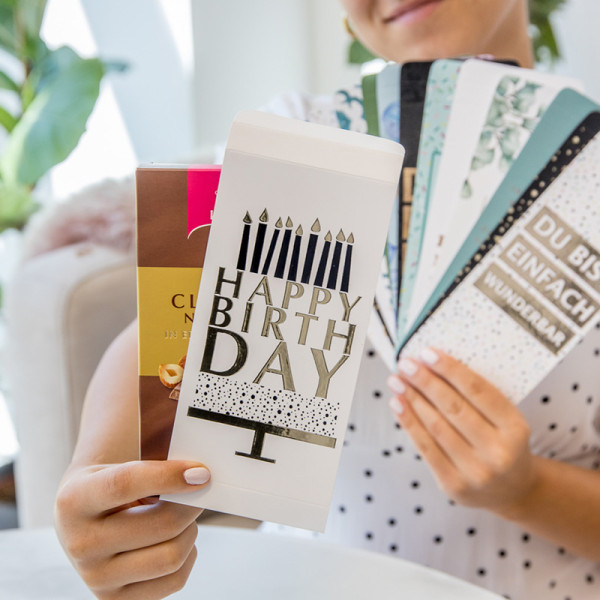 Tafelschokoladen-Aufleger Auswahl Anlass