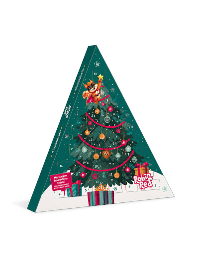 Viba Adventskalender Robin Reds "Weihnachtsmission", 230 g