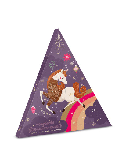 Viba Adventskalender Einhorn, 250 g