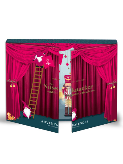 Viba Adventskalender Nussknacker, 245 g