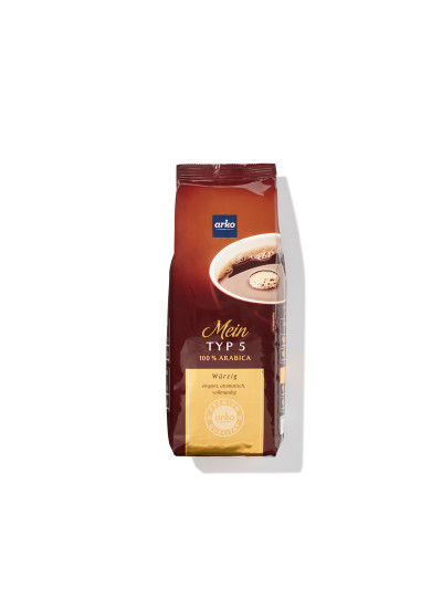 arko Kaffee Typ 5 Softbag, gemahlen, 250 g