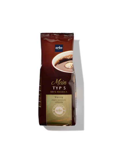 arko Kaffee Typ 5, gemahlen, 500 g