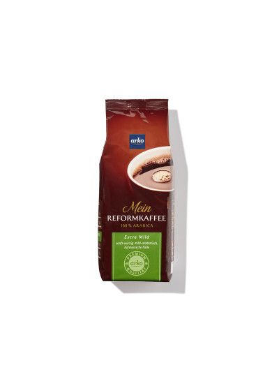 arko Reformkaffee extramild Softbag, gemahlen, 250 g