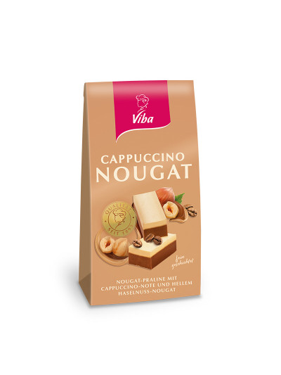 Viba Cappuccino Nougat Beutel, 100 g