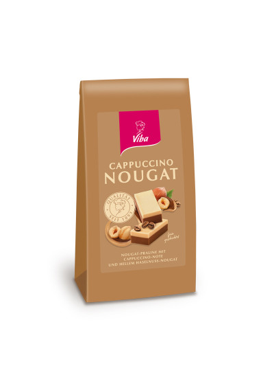 Viba Cappuccino Nougat Beutel, 100 g