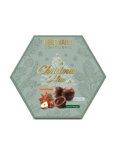 Heilemann Christmas Mix mit Pralinen-Kugeln, 180 g